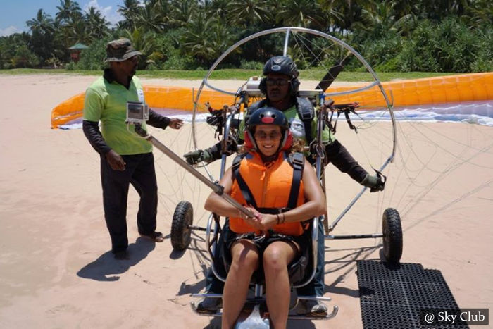 Paramotoring Bentota Sri Lanka