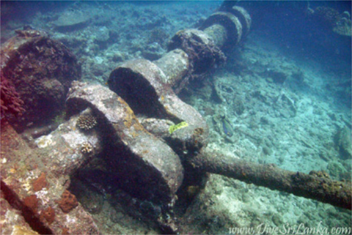SS Brennus - Scuba Dive Site - Batticaloa