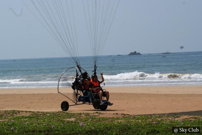 Paramotoring Bentota Sri Lanka