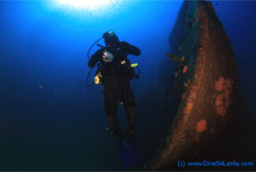 Cargo Wreck - Scuba Dive Site - Colombo