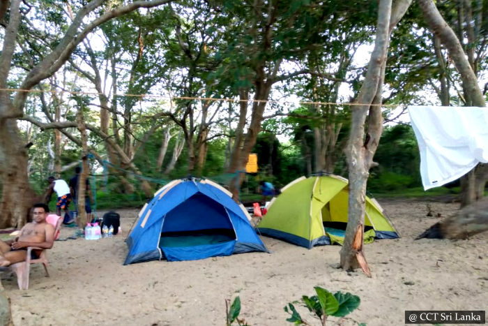 Night camping - in Gangewardiya and in Kalpitiya islands