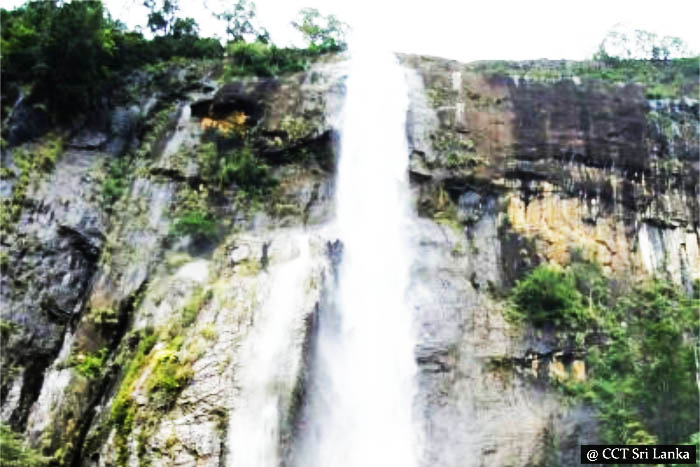 Trek to the top of Diyaluma waterfall